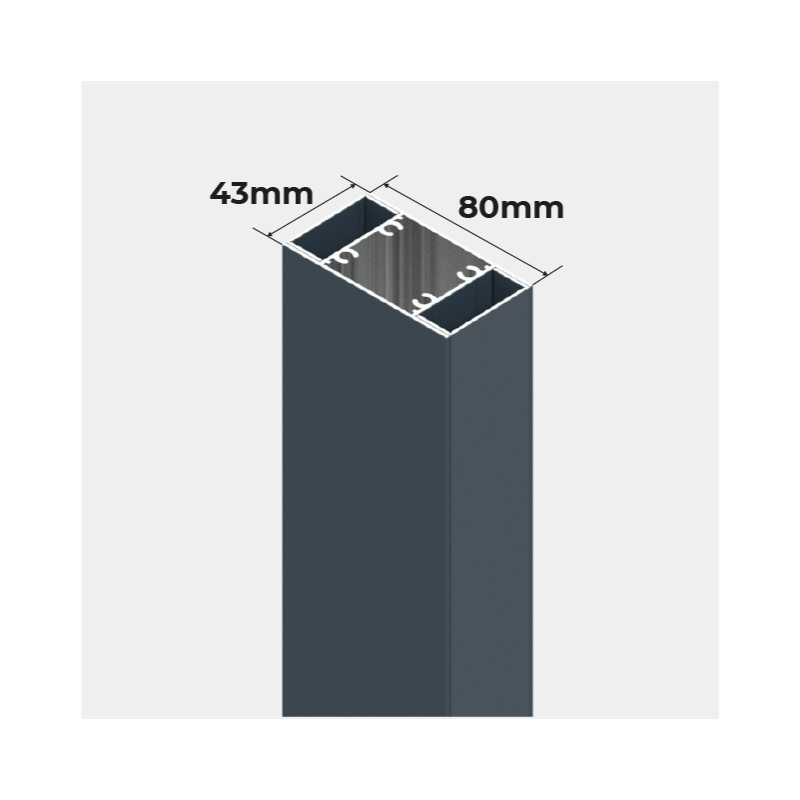 Pilar Pergolanda Super Preço 4x3 m